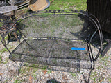 Classic Black Metal Outdoor Bench