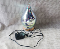 Glass Oil Diffuser Multi-Colored Light Lamp WORKS