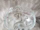 Clear Glass Basket
