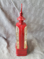 Lighted Christmas Snow Globe Lantern WORKS