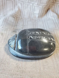 Hand Carved Egyptian Folk Art Black Stone Scarab