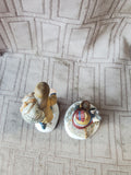 Department 56 Dickens' Village "A Treasure from the Sea" 2 Piece Figurine Set