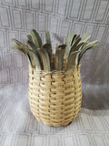Woven Pineapple Basket