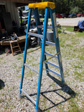 Werner 6' Fiberglass Ladder - A