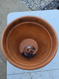 Traditional Terracotta Planter (two available, priced separately)