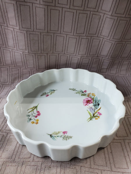 Heritage Porcelain Oven Ware Tart Dish
