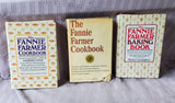 Lot of Fannie Farmer Cookbooks