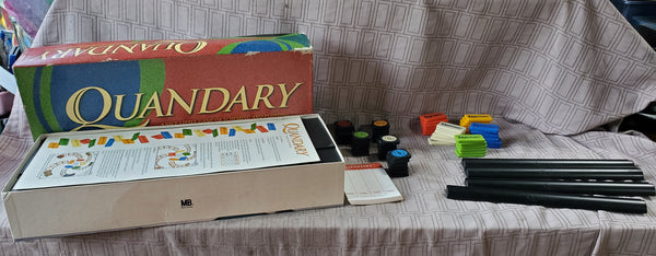 Vintage Milton Bradley "Quandary" Board Game