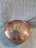Ruffoni Hammered Copper And Brass Pot
