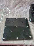Temp-Tations Black and White Polka Dot Baking Dish with Wire Rack and Trivet (B)