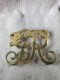 Virginia Metalcrafters Colonial Williamsburg Small Brass King George Trivet