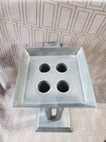 Vintage Tin Tapered Candle Mold