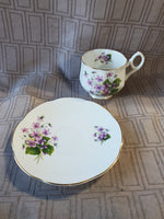 Rosina Floral Teacup and Saucer Set