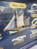 Marine Knots Shadow Box 3D Artwork
