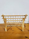June Tailor Small Wooden 60 Spool Thread Rack