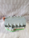 Lefton China The Williamsburg Collection "King's Arms Tavern" Lighted House MISSING LIGHT