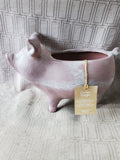 Garden Shoppe Ceramic Pig Planter