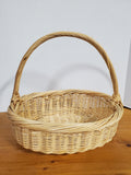 Woven Wicker Herb Basket