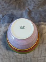 Clay Art Eggplant Bowl