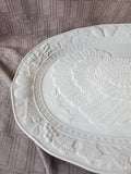 White Turkey Platter