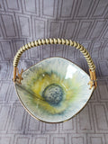 Glazed Pottery Basket