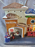 Holiday Time "Walmart Supercenter" Lighted House WORKS (A)