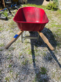 Large Heavy Duty Metal Wheelbarrow * Read Description *