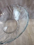 Arcoroc Glass Scalloped Edge Serving Bowl