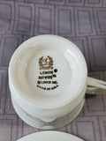 Lenox "Maywood" Teacu and Saucer (2 AVAILABLE PRICED INDIVIDUALLY AT $15 EACH)