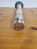 Rustic Metal and Wooden Tapered Candle Holder