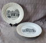 Pair of First Presbyterian Church Decorative Plates