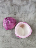 Ceramic Red Cabbage Trinker Box