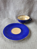 Winterling Bavaria Cobalt Blue Demitasse and Saucer Set