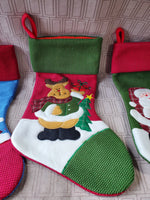 Lot of 3 Christmas Stockings