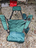 Folding Lounge Chair w/Pop-Up Foot Rest