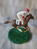 Colonial Downs 2004 Virginia Derby Winning Jockey Figurine