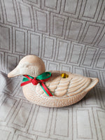 Terracotta Duck Candle Holder