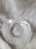 Round Clear Glass Basket