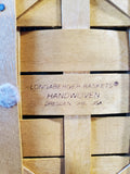 Longaberger Christmas Collection 2002 Edition Traditions Basket
