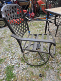 7-Piece Hampton Bay Bronze Tone Patio Dining Set, No Cushions