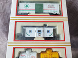 Model Power HO Scale Christmas Cars