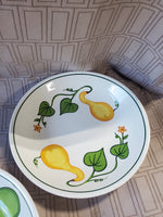 Set of 4 Williams-Sonoma "Les Gourds" Pasta Bowls