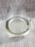 Clear Glass Engraved Pitcher