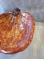 Ceramic Pumpkin Candy Bowl