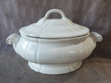 Loucarte Portugal White Ceramic Soup Tureen