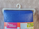 Better Homes and Gardens Blue Oblong Tablecloth UNOPENED