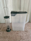 Wild Birds Unlimited Feeder and Bird Seed Storage Dispenser/Container