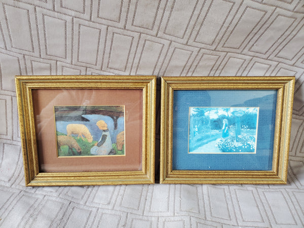 (A) Pair of Small Prints