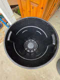 32 Gal Plastic Trash Can w/Lid
