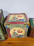 Set of 3 Christmas Nesting Boxes